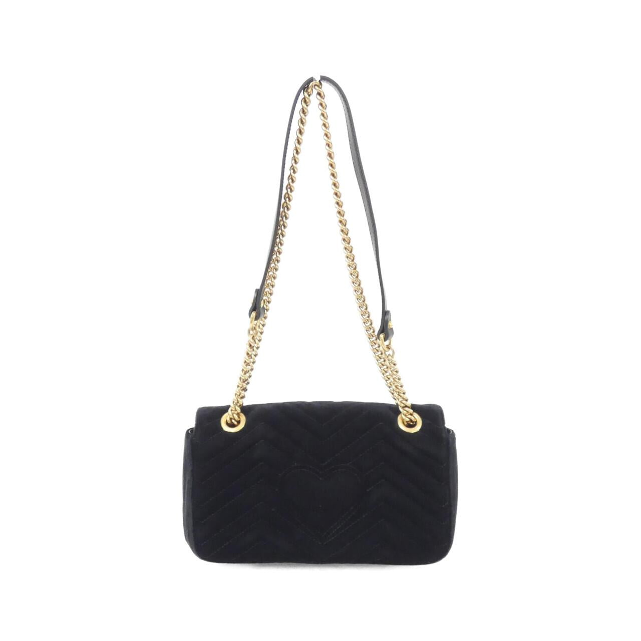 Gucci Marmont Velvet Shoulder Bag Bag 1