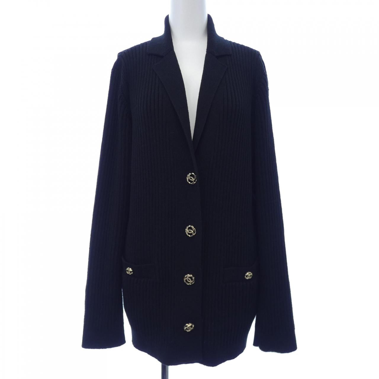 Chanel P63091K48814 Wool Cardigan Bag