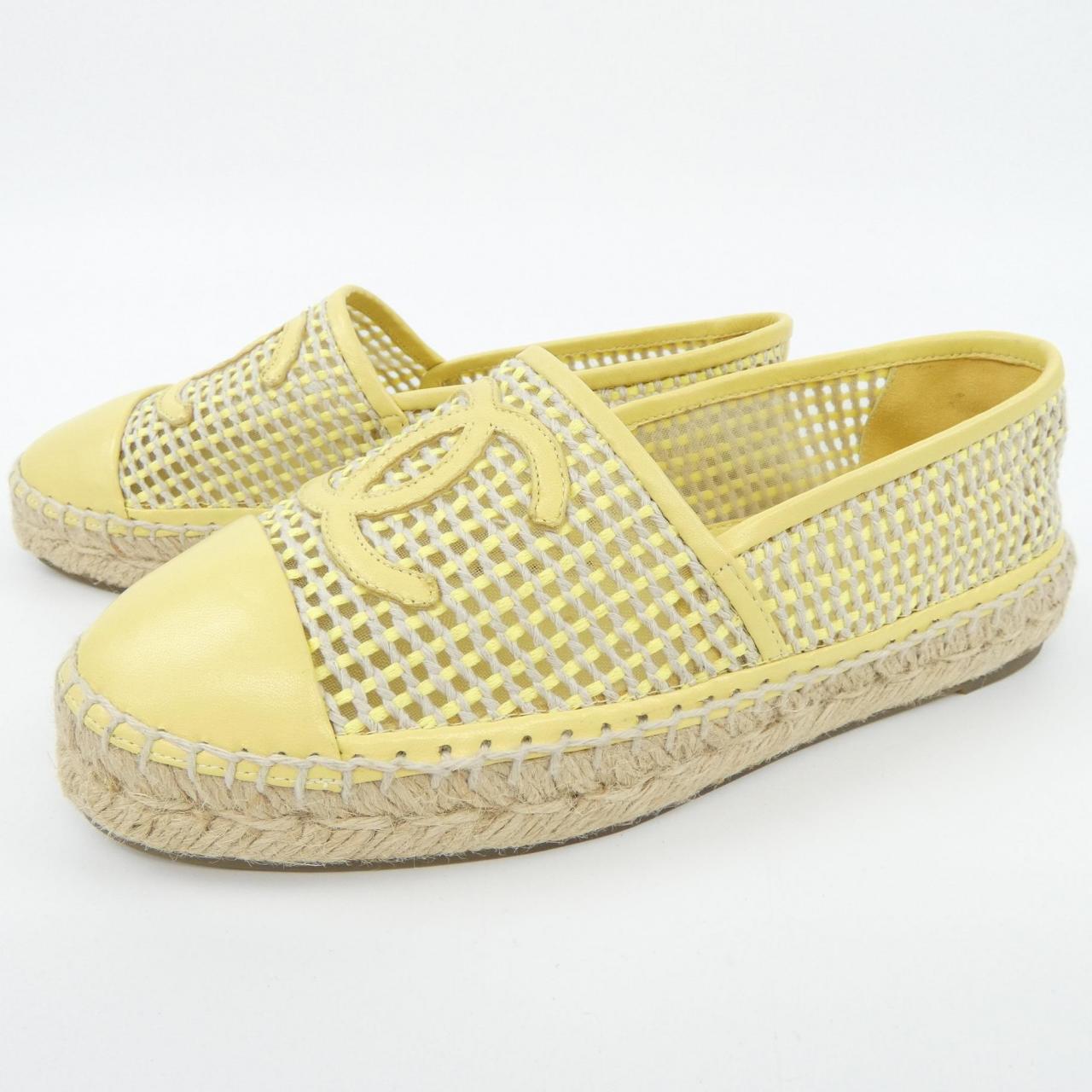 Chanel G37302Y55183 Mesh&lambskin Shoes for Women