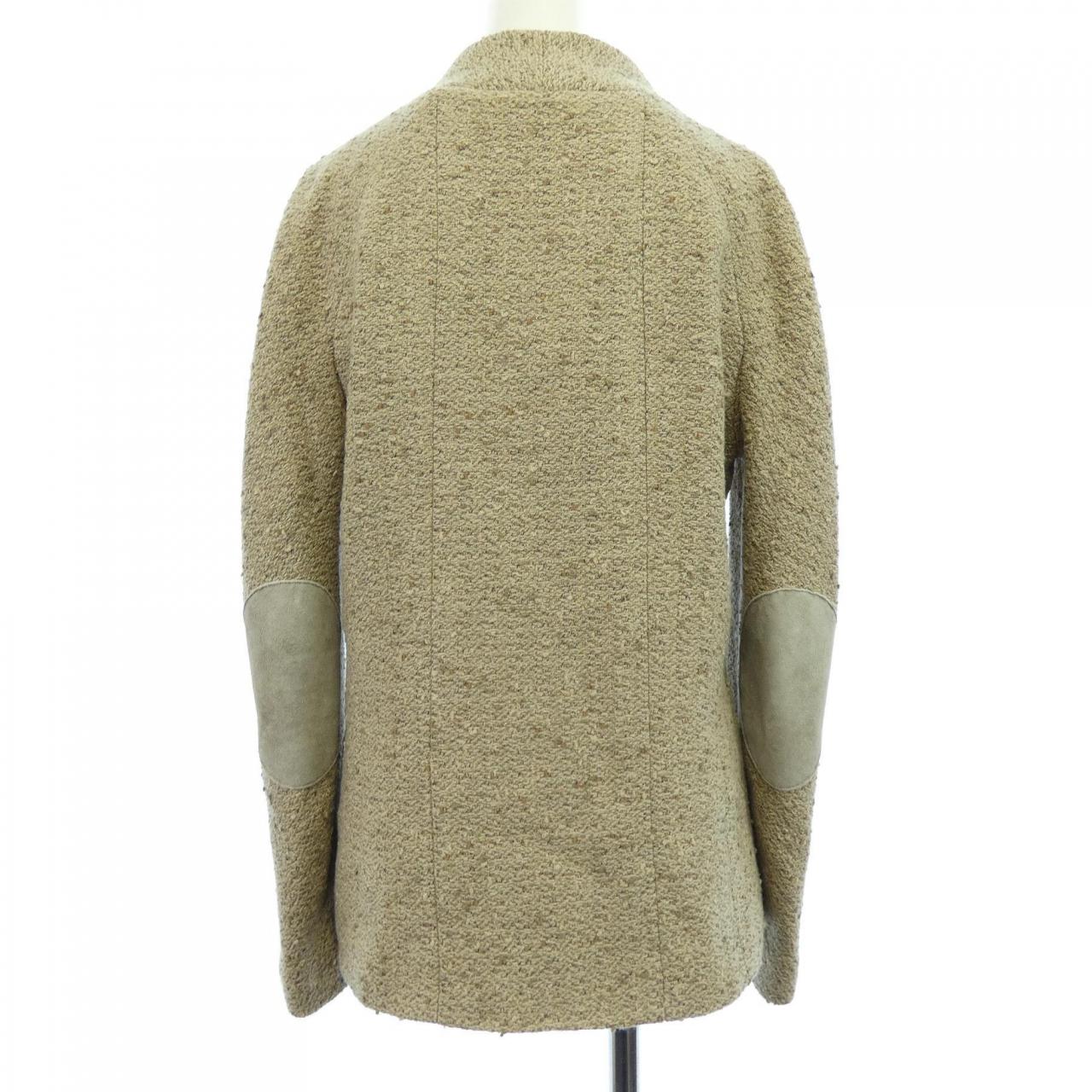 Chanel Collarless Jacket Outerwear