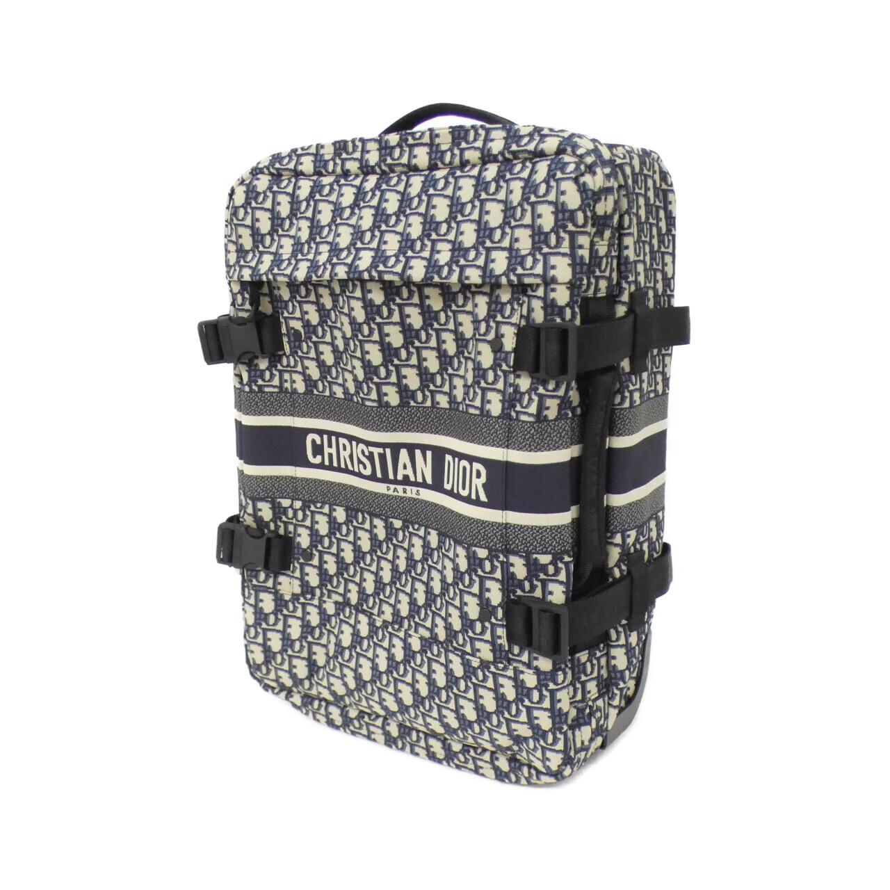 Dior Oblique Suitcase Handbag Canvas Travel Bag