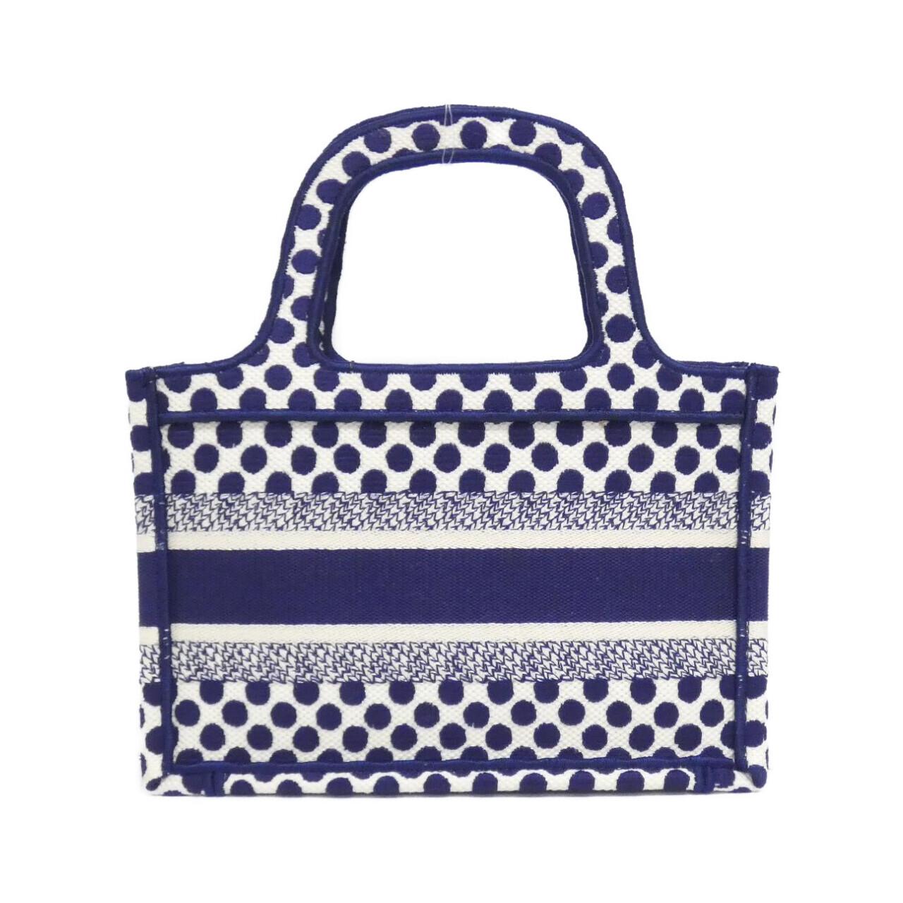 Dior Christian Book Tote Bag Canvas