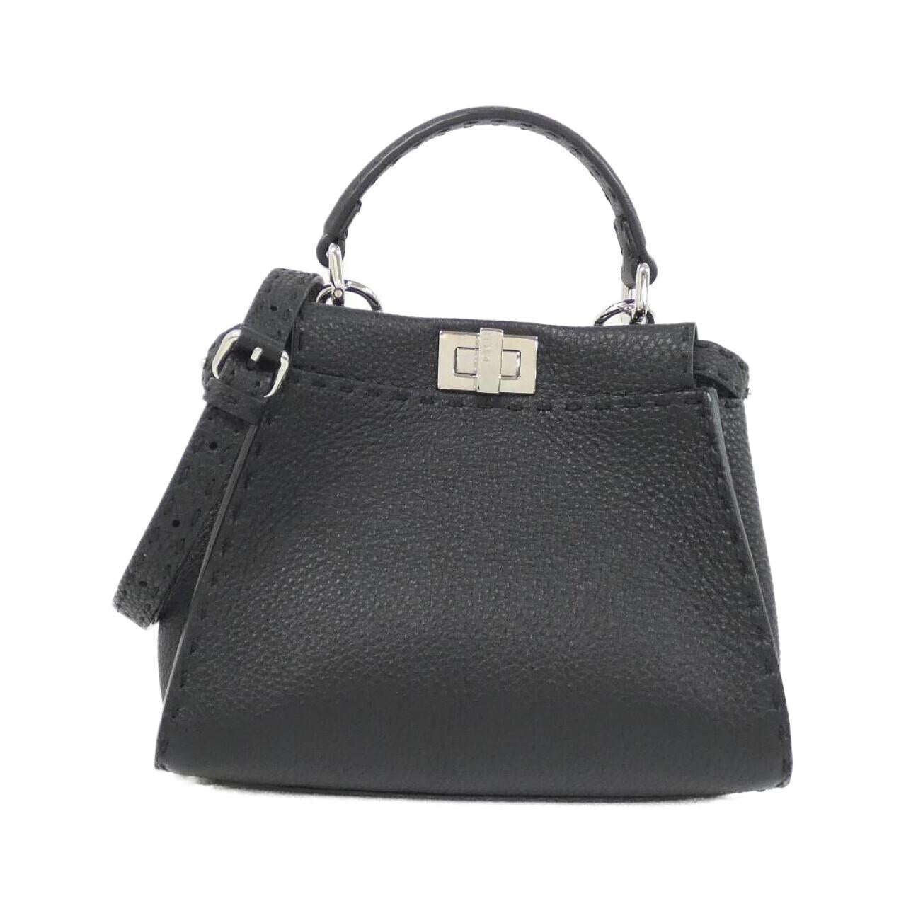 Fendi Selleria Peekaboo Calf Bag Mini Travel Bag Calf Bag 3