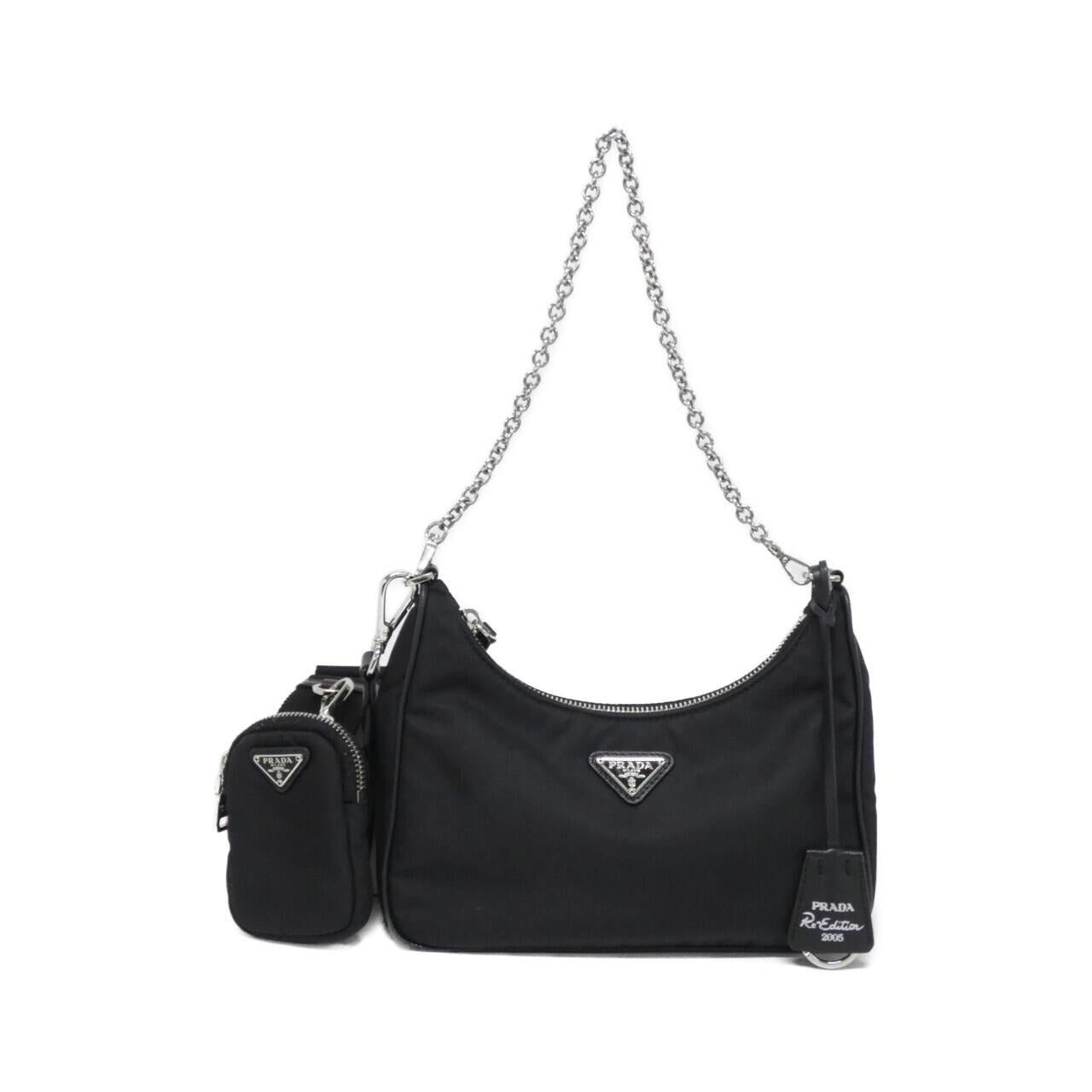Prada 1Bh204 Tessuto Shoulder Bag Saffiano