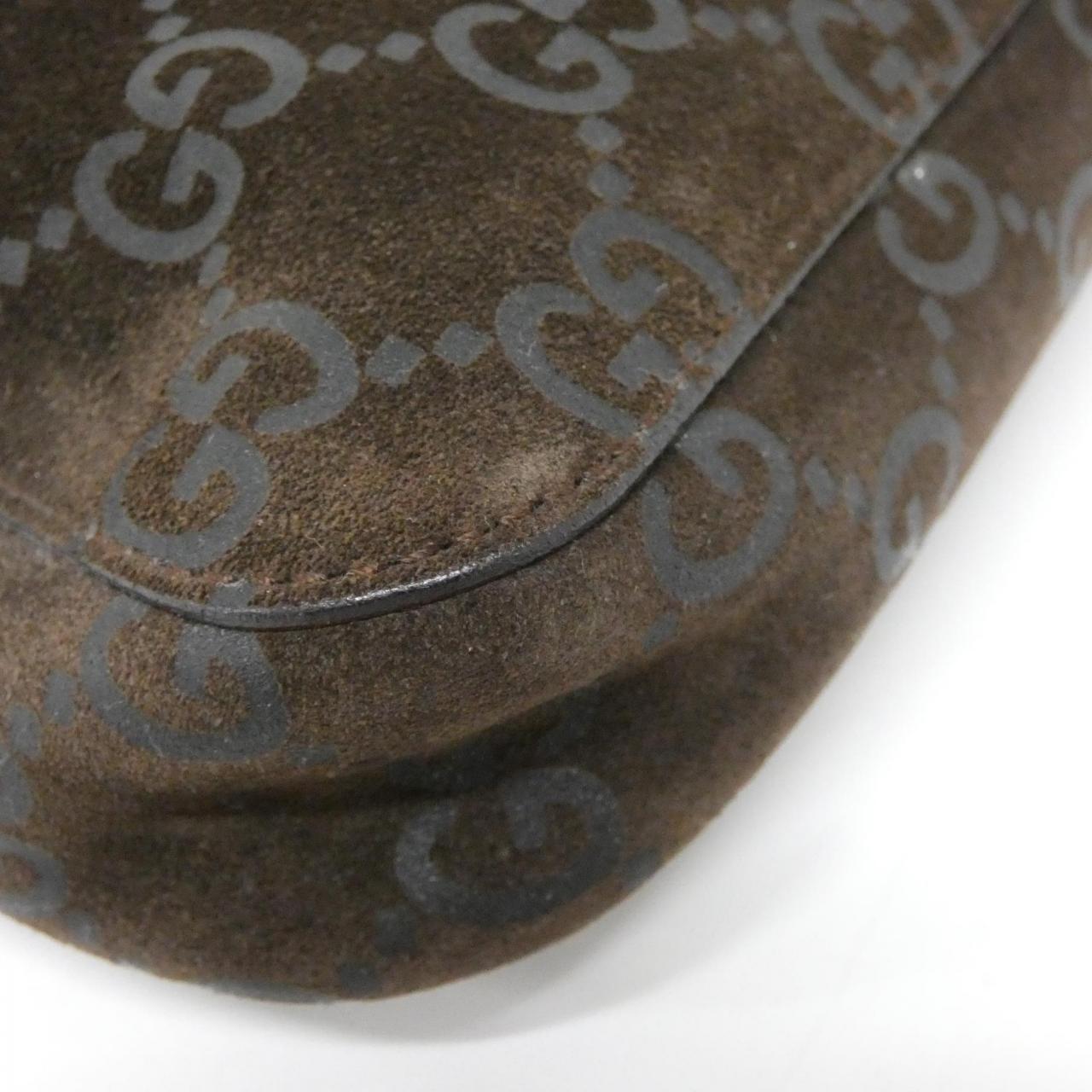 Gucci Shoulder Bag Suede Shoulder Bag