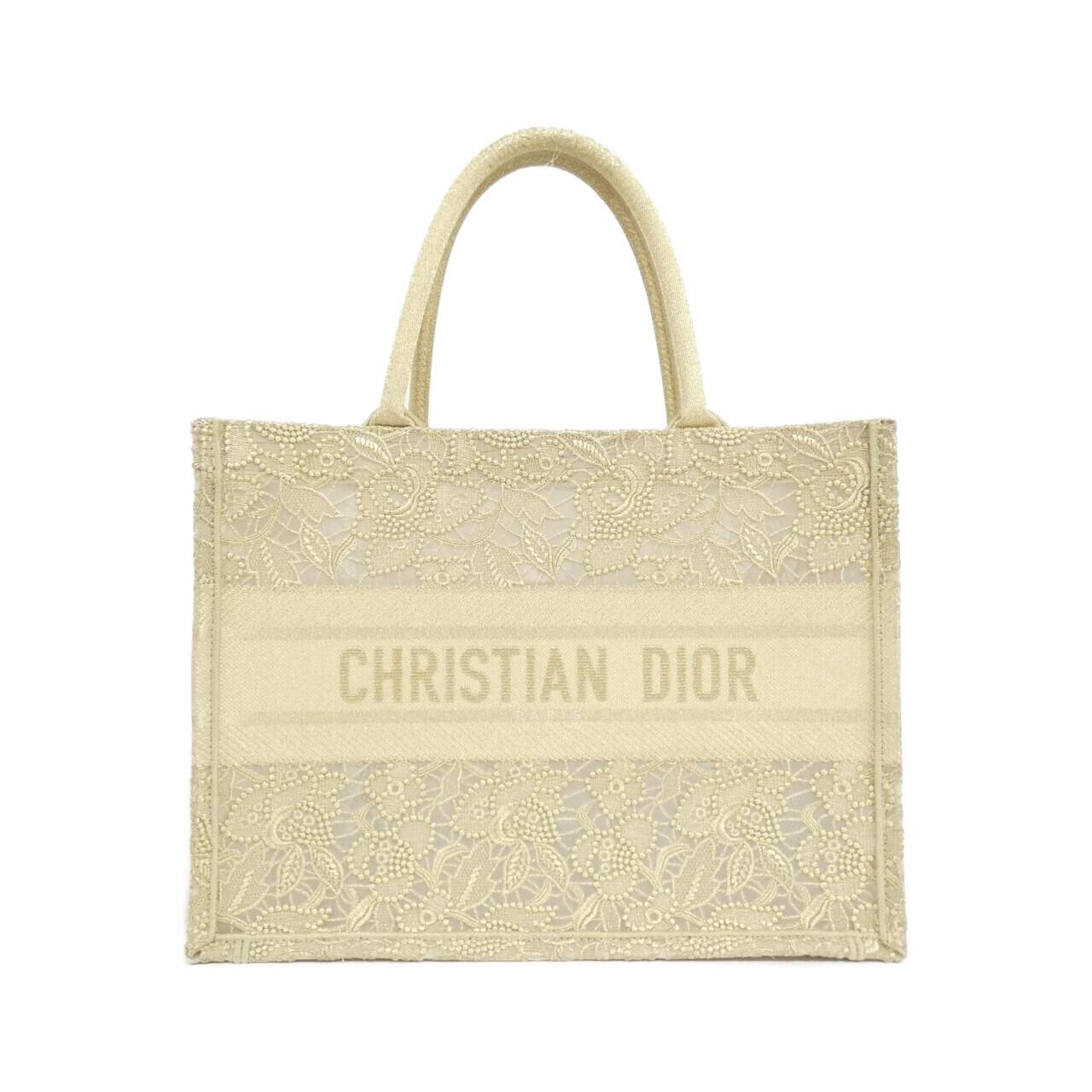 Dior Christian Book Tote Tote Bag Canvas