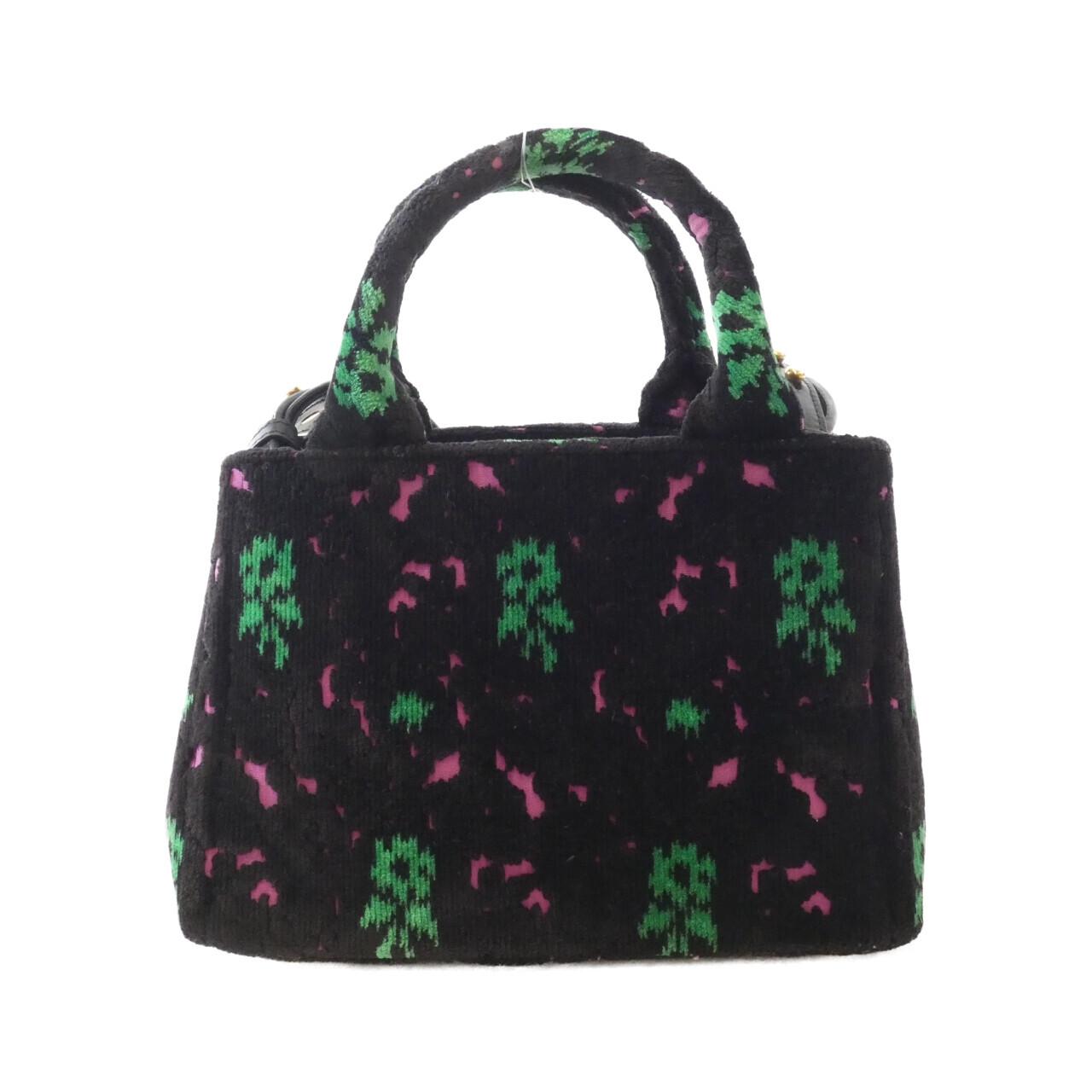 Prada 1Ba038 Velluto Fiori Bag Travel Bag