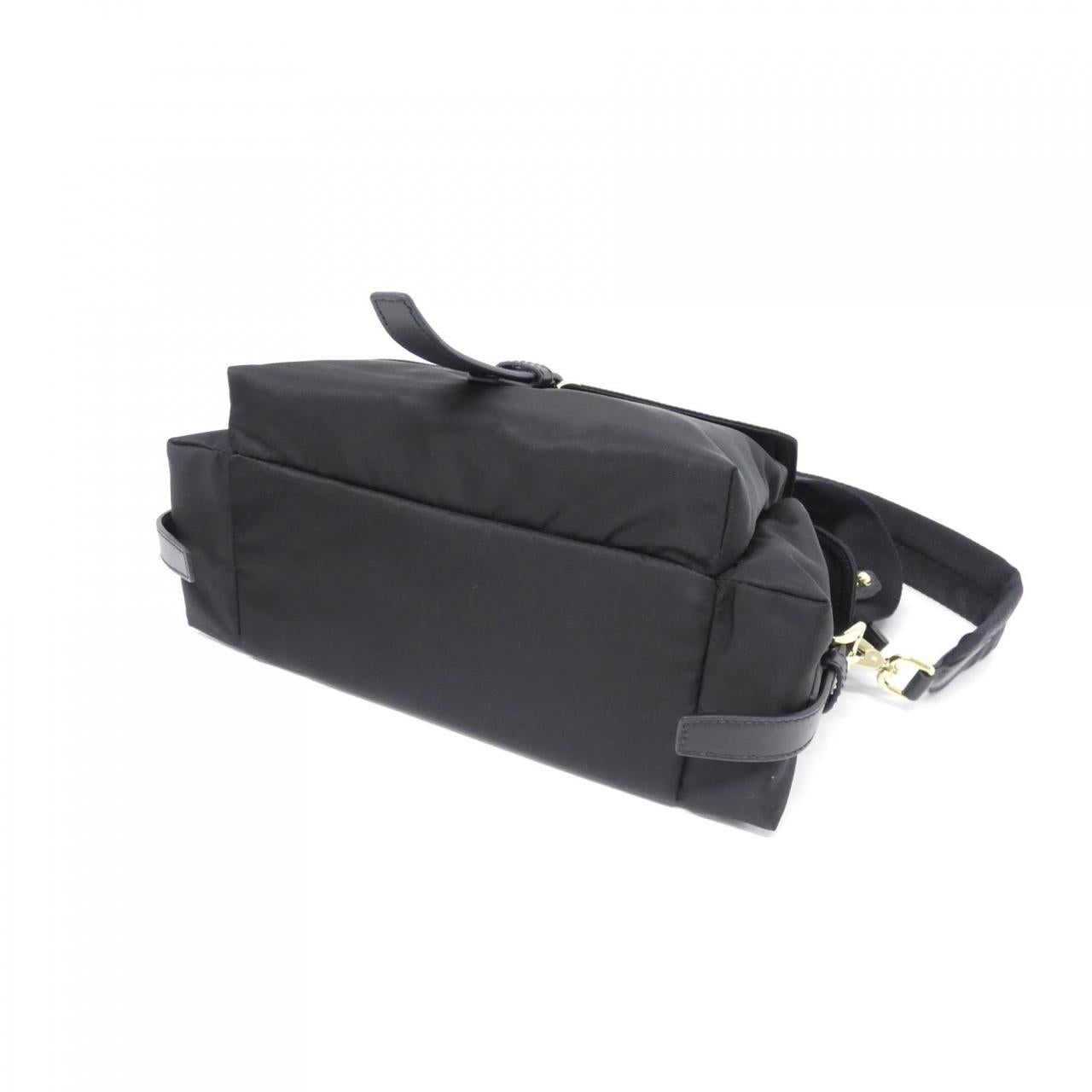 Prada 1Bd394 Tessuto Shoulder Bag Vitello