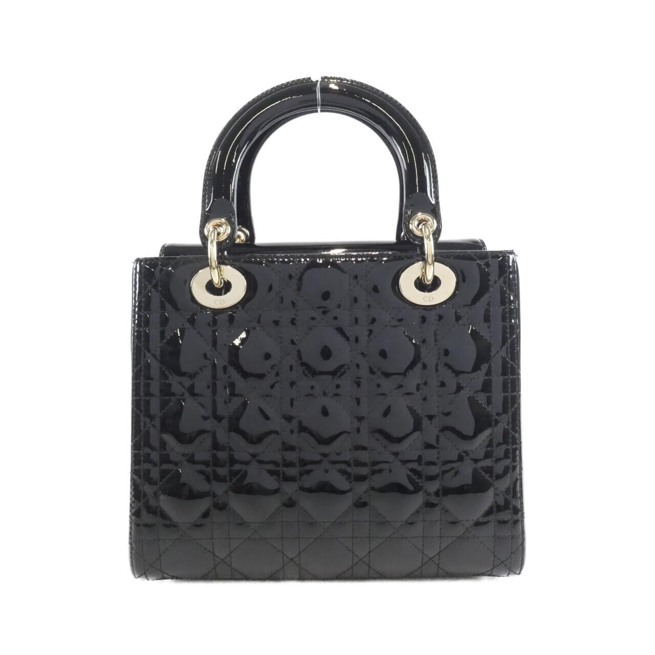 Dior Christian Lady Enamel Bag Travel Bag