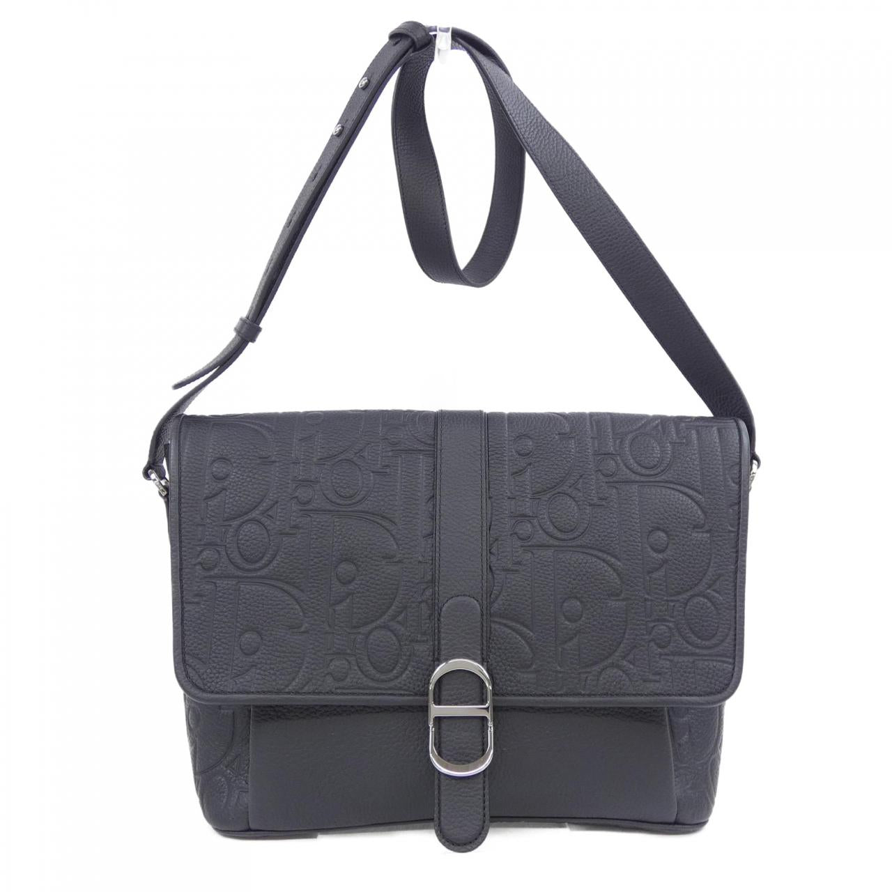 Dior Daily Messenger Bag Gravity Grained Calfskin Messenger Bag Leather Flap