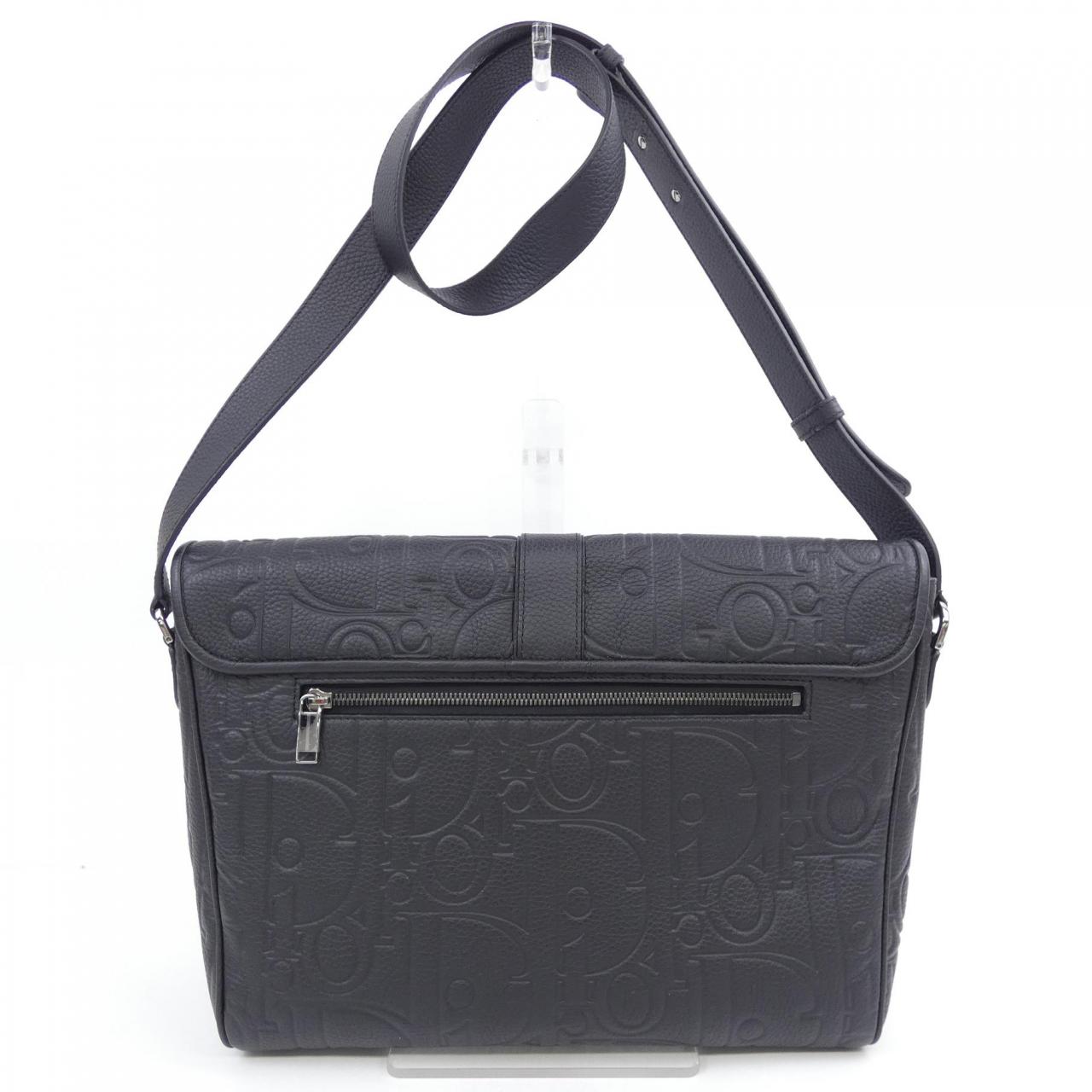 Dior Daily Messenger Bag Gravity Grained Calfskin Messenger Bag Leather Flap