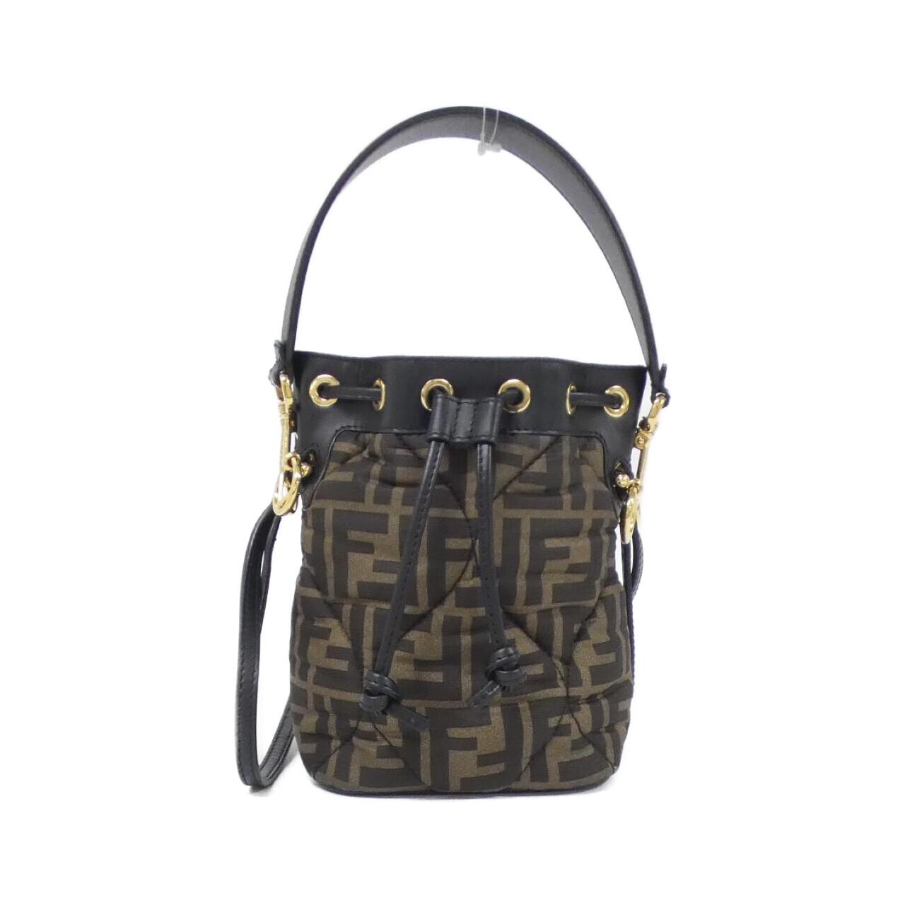 Fendi Mon Tresor Polyester Silk Calf Shoulder Bag Mini