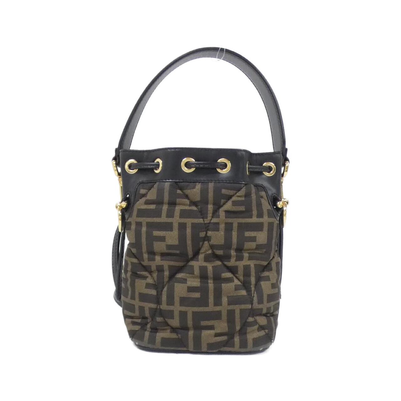 Fendi Mon Tresor Polyester Silk Calf Shoulder Bag Mini