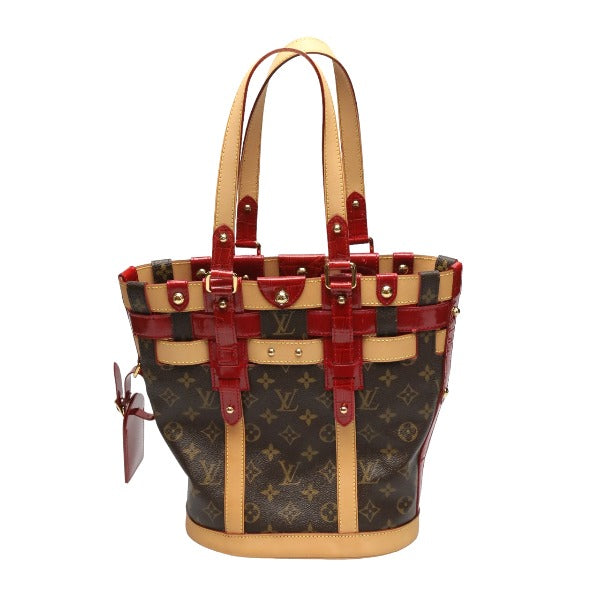 Louis Vuitton M95613 Neo Monogram Canvas Brown Bucket Bag