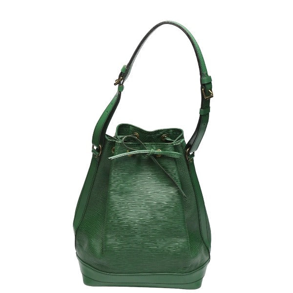 Louis Vuitton M44004 Epi Drawstring Epi Noe Leather Green Jewelry
