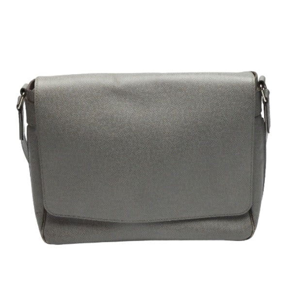 Louis Vuitton M32623 Taiga 's Taiga Leather Gray Shoulder Bag