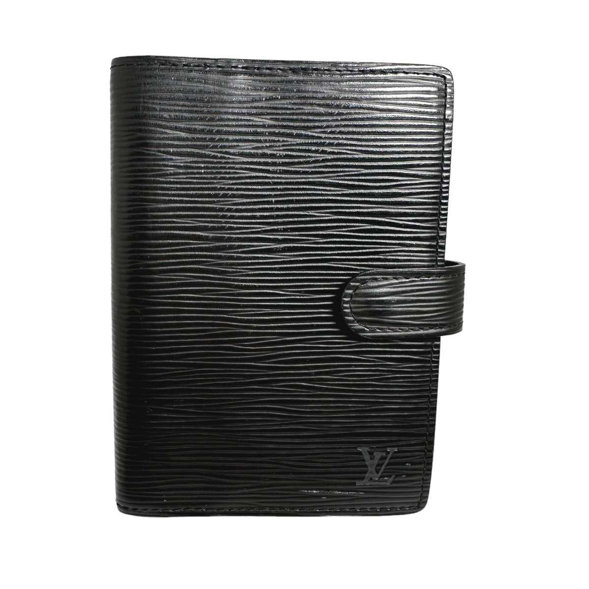 Louis Vuitton Notebook cover R20052 Epi System Leather Black Handbag