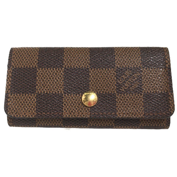 Louis Vuitton Key holder N62631 Damier Canvas Brown Key Chain