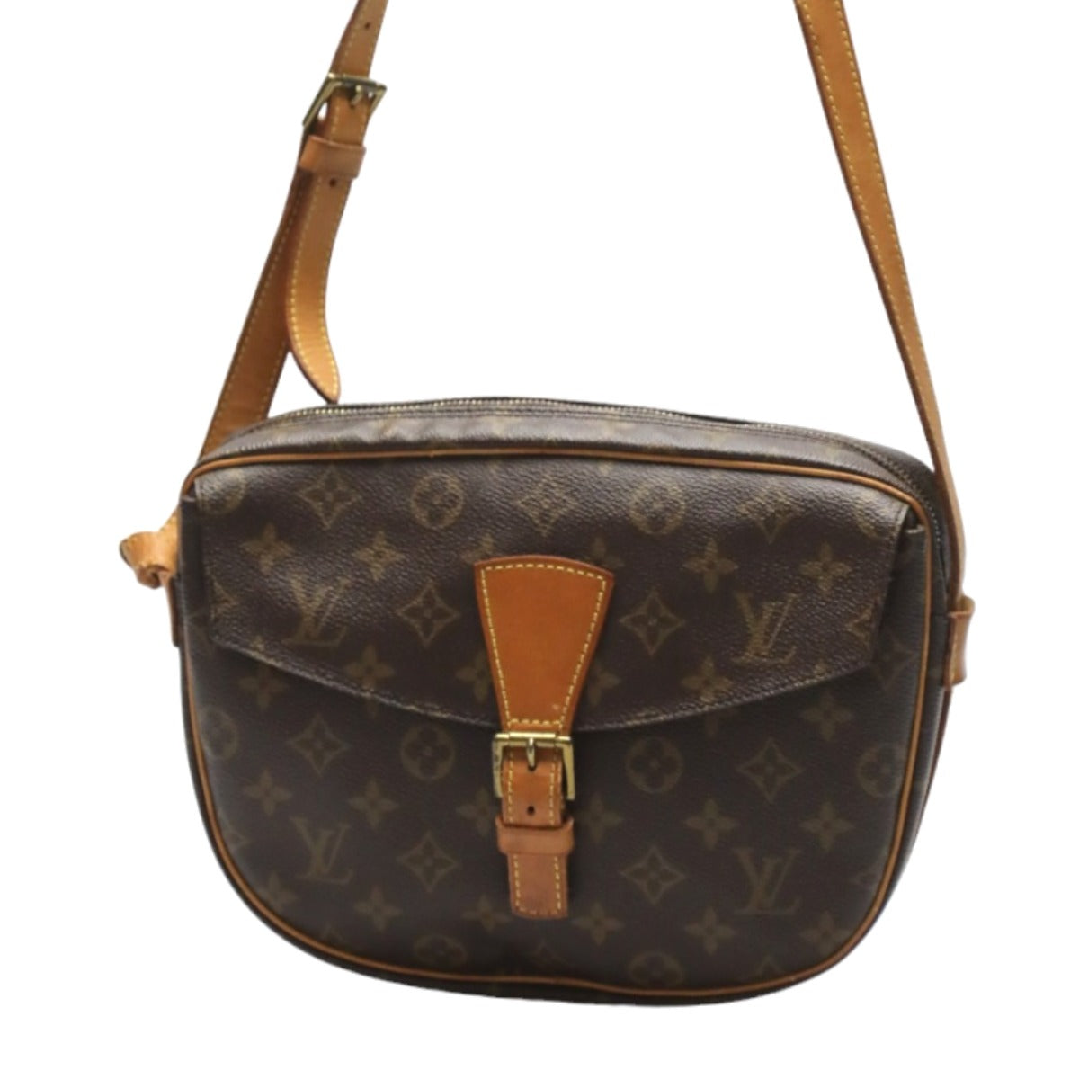 Louis Vuitton M51227 Geneufeille Monogram Canvas Brown Shoulder Bag