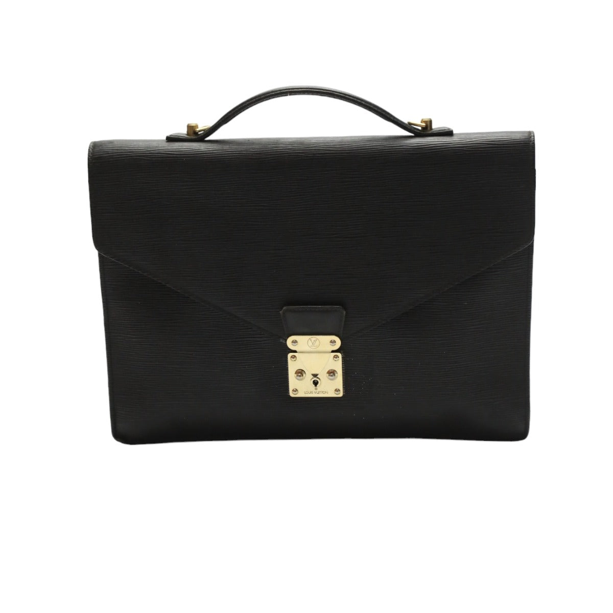 Louis Vuitton Business M54462 Epi Noir Business Leather Handbag