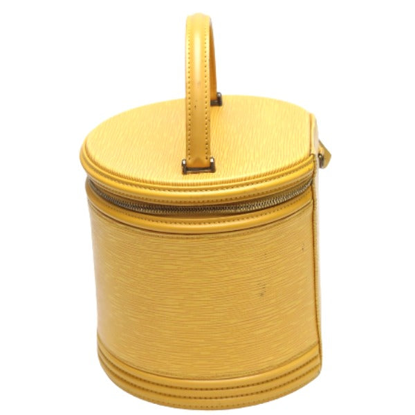 Louis Vuitton Vanity M48039 Epi Tassiri Yellow Leather Handbag