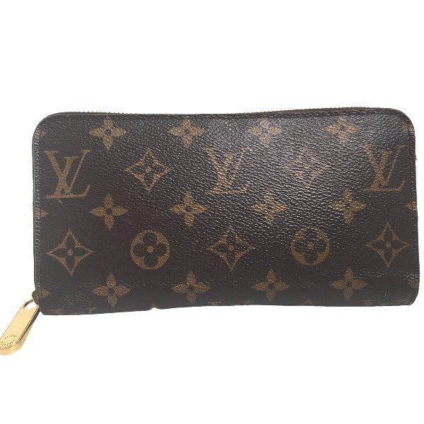 Louis Vuitton Long Purse M41895 Fuchsia Zip Monogram Canvas Wallet Case 3