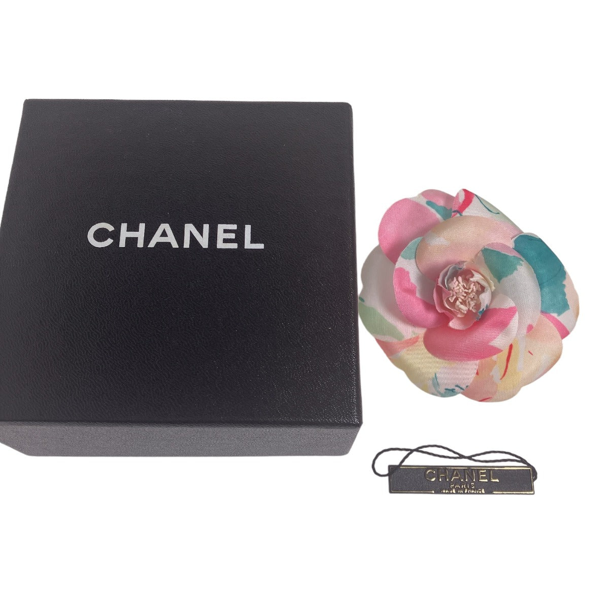 Chanel Brooch unknown colorful Camelia corsage Handbag