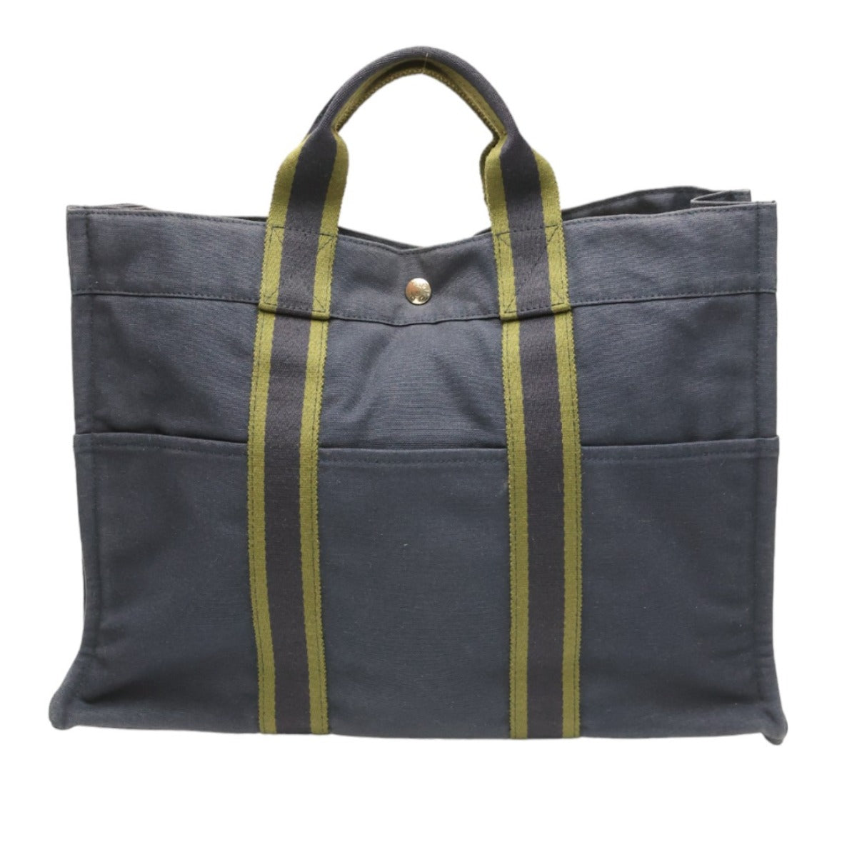 Tote Bag Navy Tote Bag Fool Toe Canvas