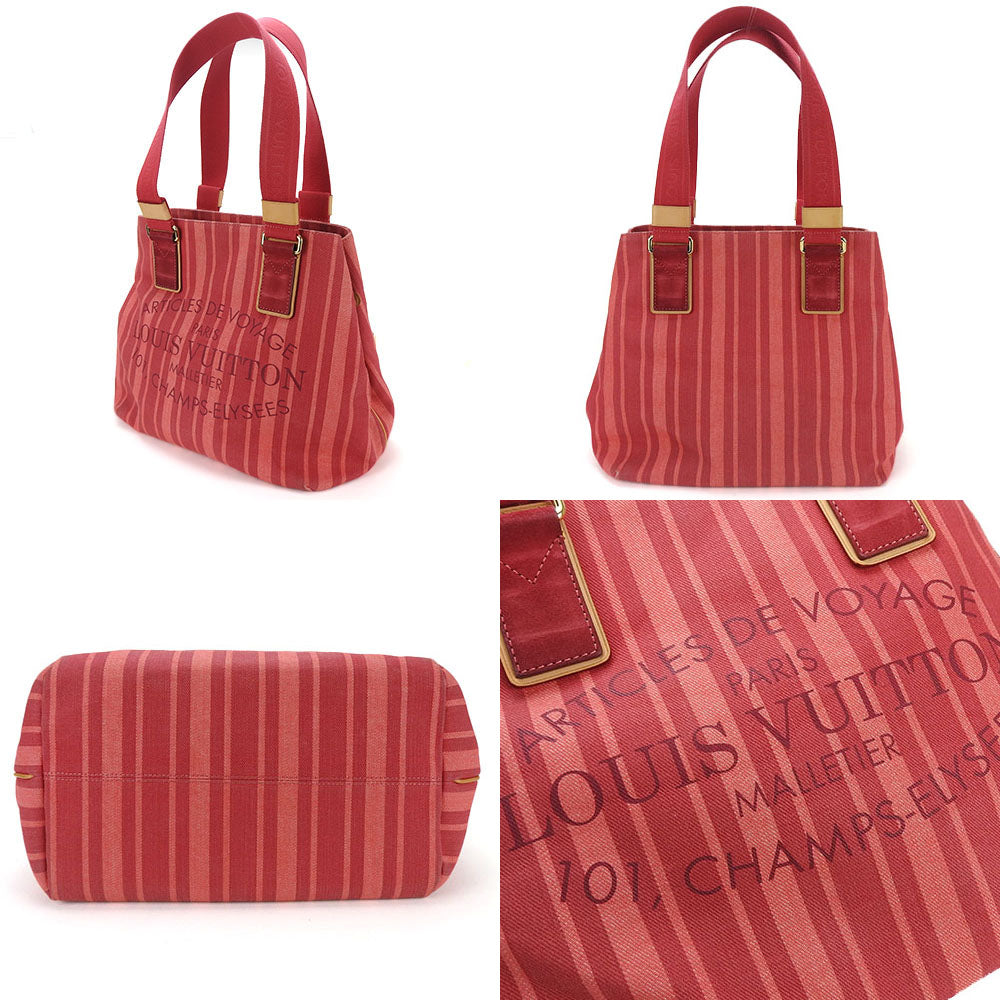 Louis Vuitton M94146 plan soleil Hippo PM Canvas Red Tote Bag