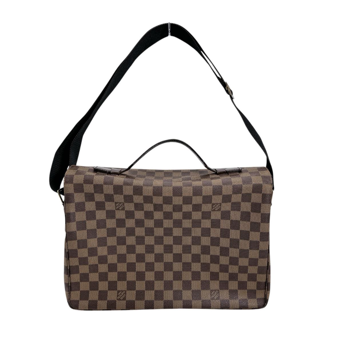 Louis Vuitton N42270 Damier 2WAY Damier Broadway Canvas Brown Shoulder Bag
