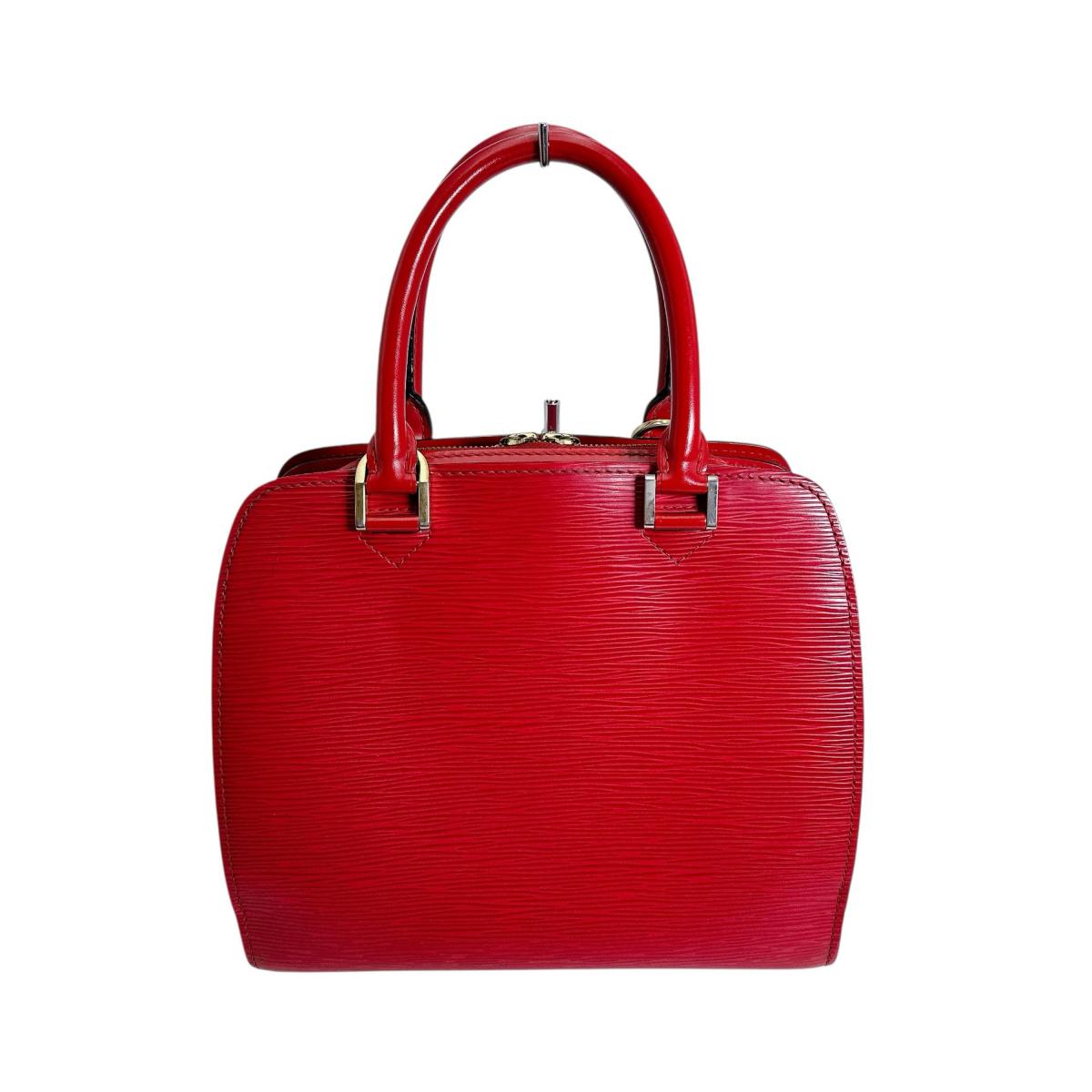 Louis Vuitton M52057 Epi Ponneuf Epi Leather Red Handbag