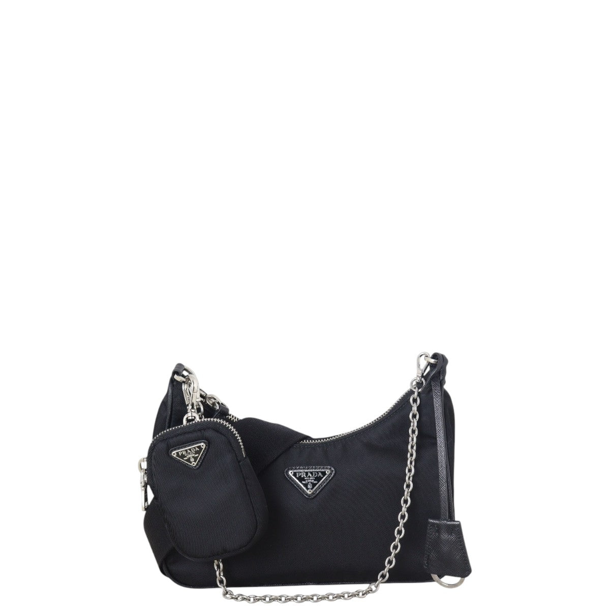 Prada Crossbody Bag Re-Edition Tessuto Shoulder Bag 10 Nylon Black