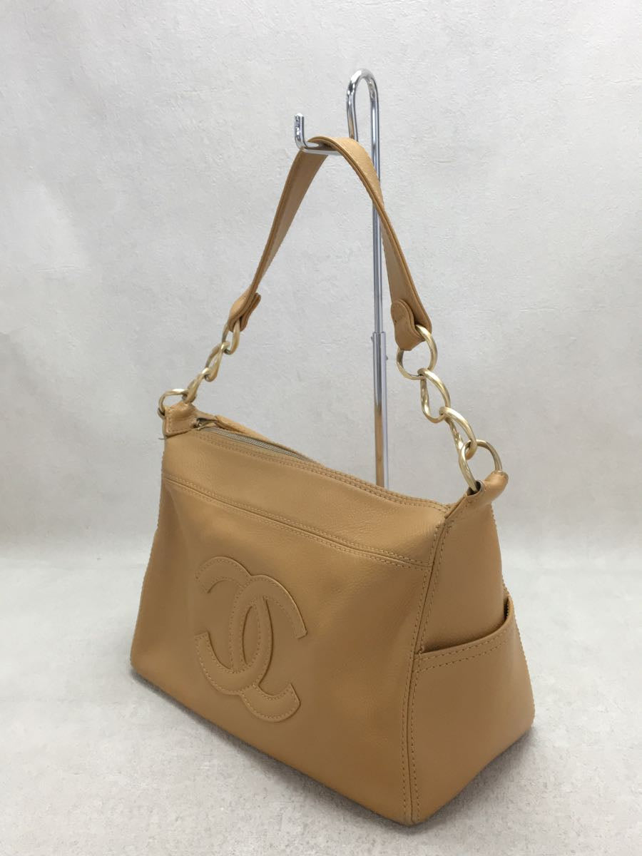 Chanel Coco Mark CML Shoulder Bag Leather Chain