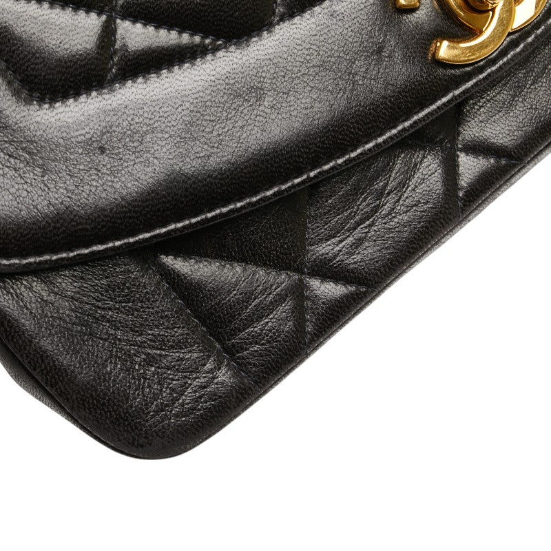 Chanel Diana Matelasse Lambskin Shoulder Bag