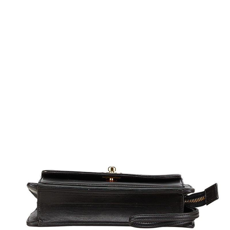 Chanel Coco Mark Lambskin Clutch Bag