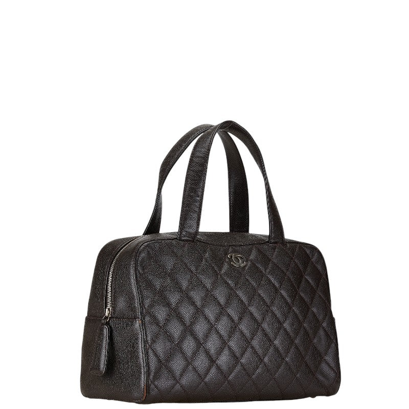Chanel Coco Mark Caviar Skin Handbag