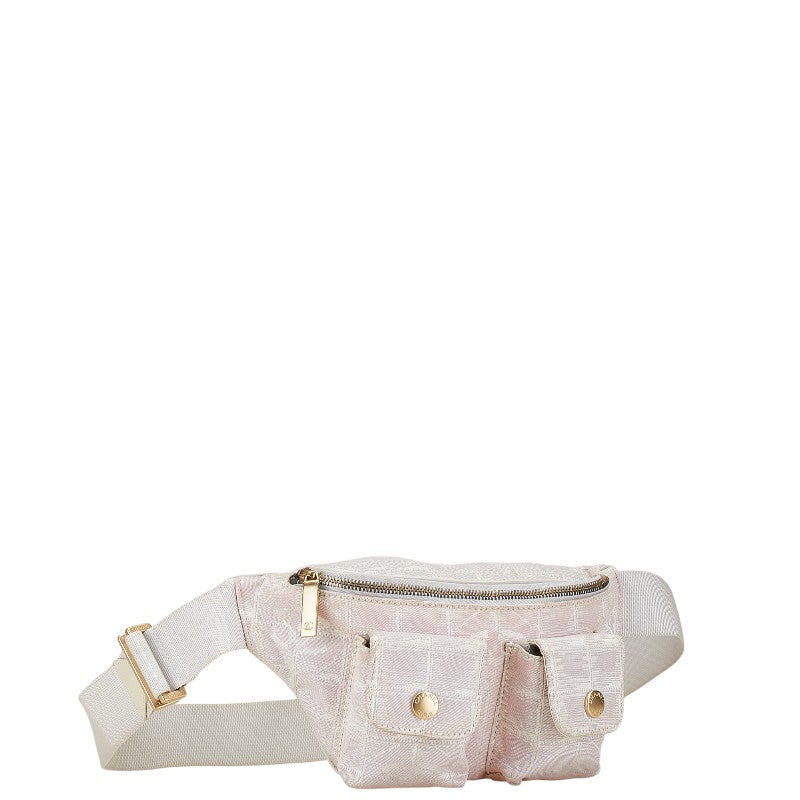 Chanel New Travel Line Canvas Waist Bag