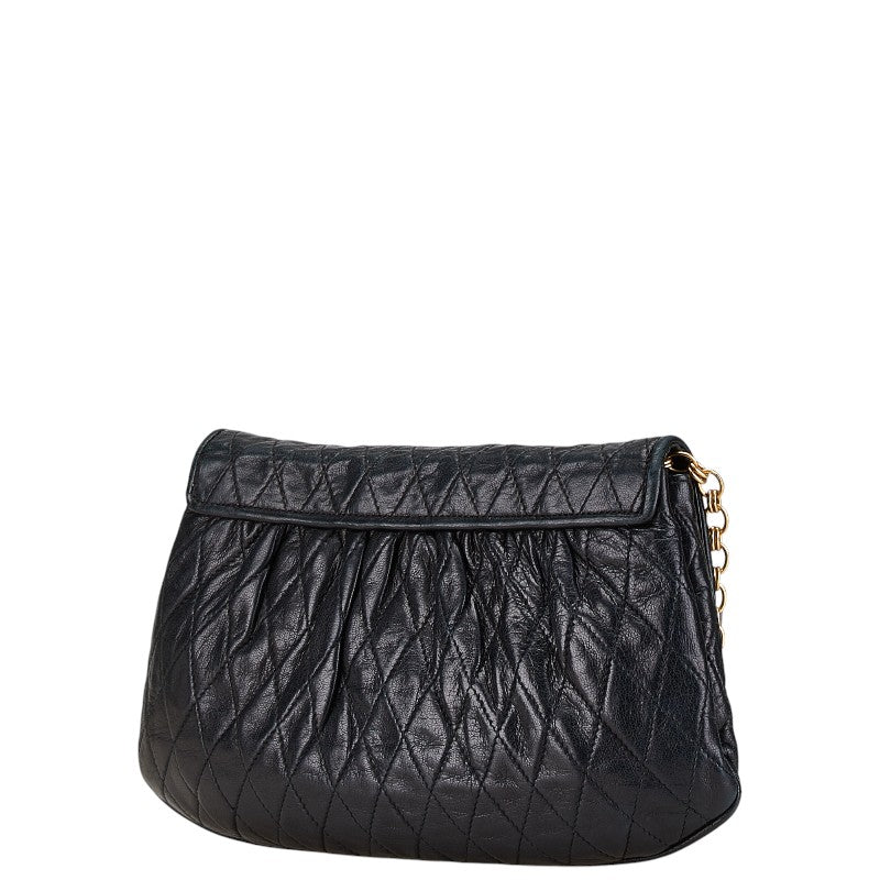 Chanel Coco Mark Matelassé Lambskin Shoulder Bag