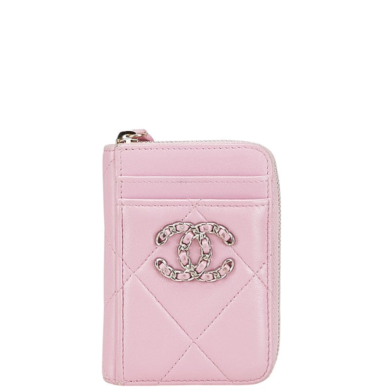 Chanel CHANEL19 Lambskin Coin Case