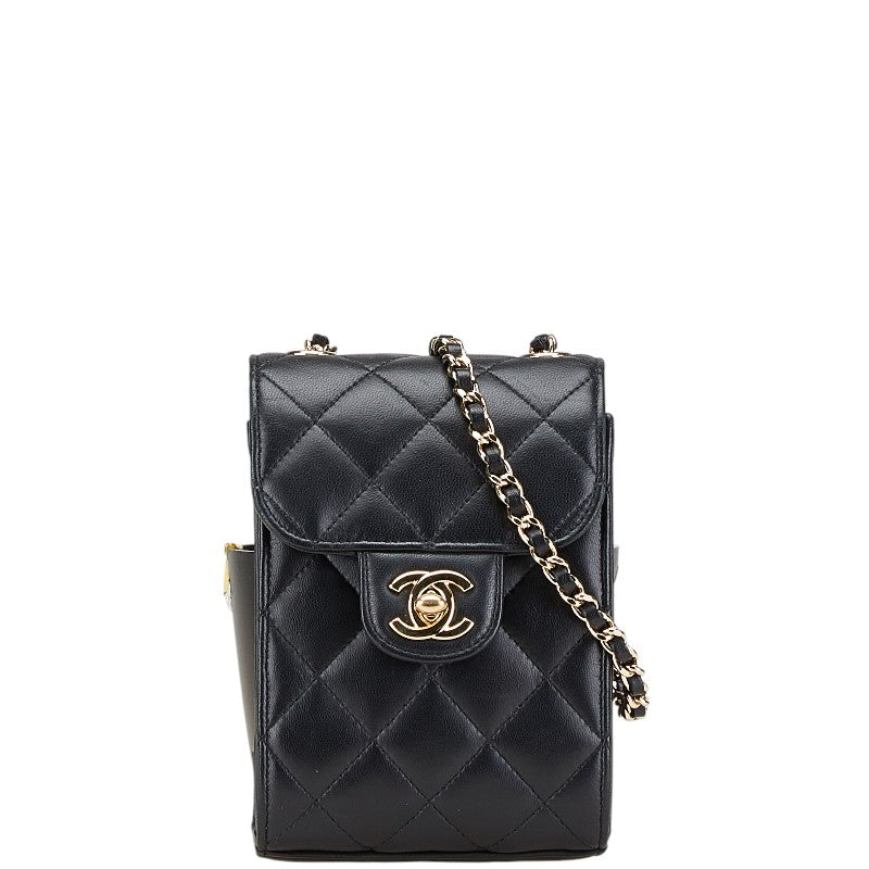 Chanel Coco Mark Matelasse Lambskin Shoulder Bag 7