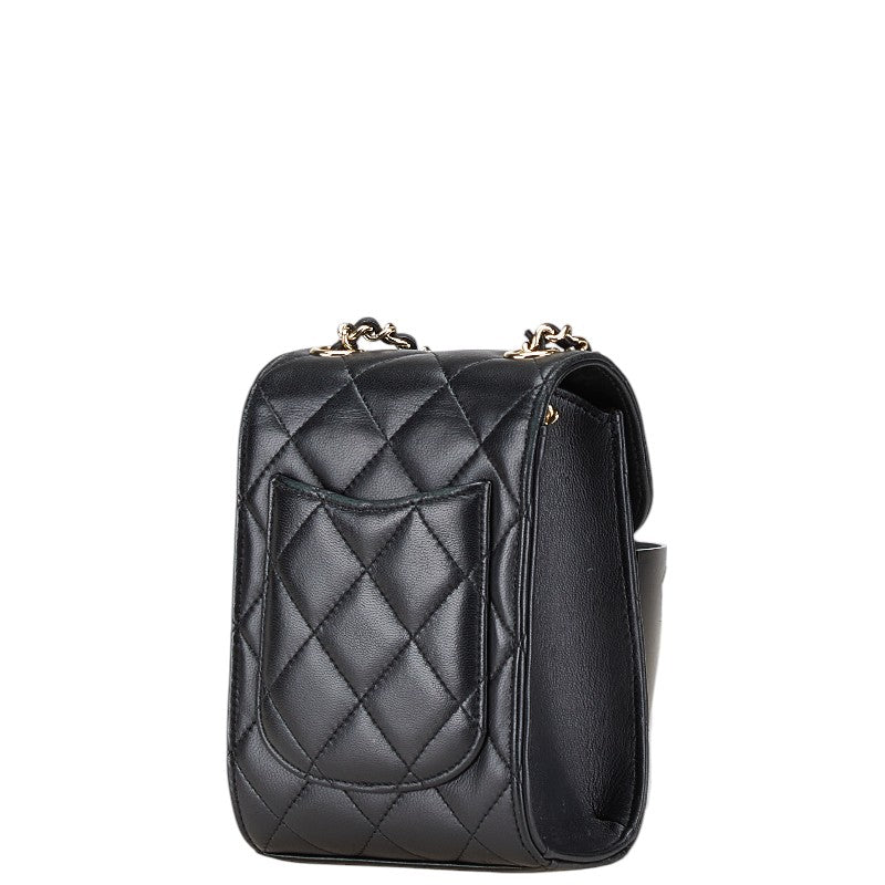 Chanel Coco Mark Matelasse Lambskin Shoulder Bag 7