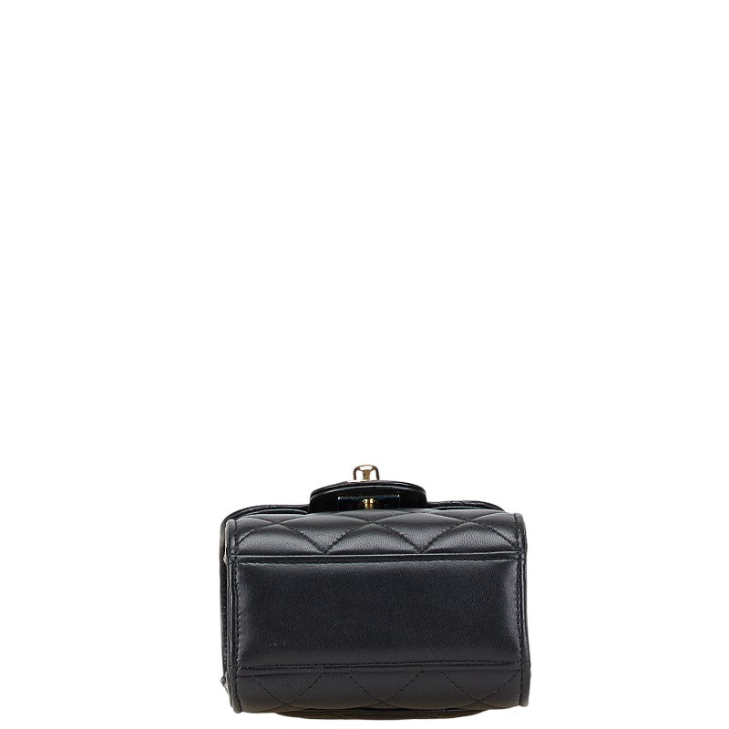 Chanel Coco Mark Matelasse Lambskin Shoulder Bag 7