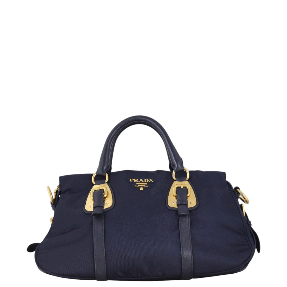 Prada Tessuto Satchel Handbag Travel Bag