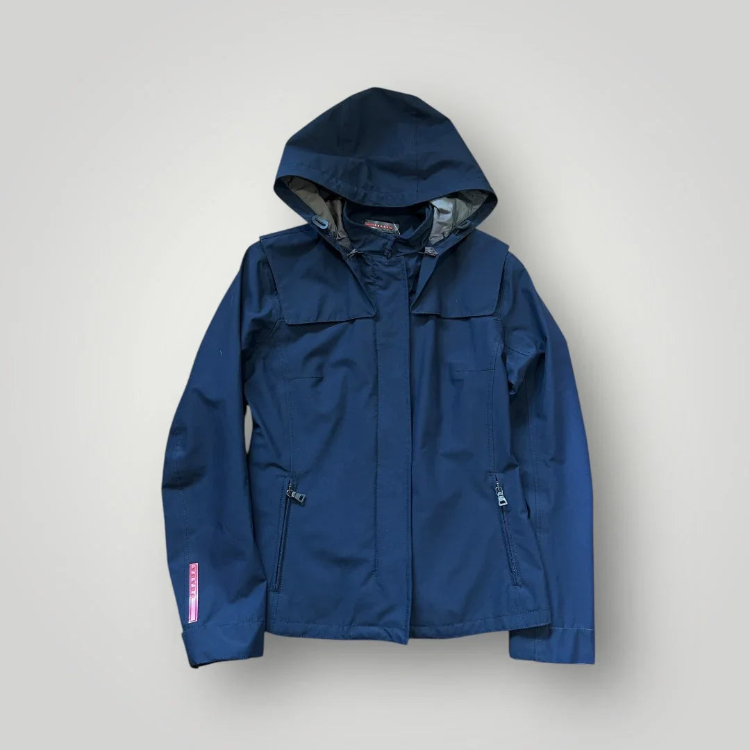 Prada Handbag Sport Women's Gore-tex Windbreaker Jacket XS