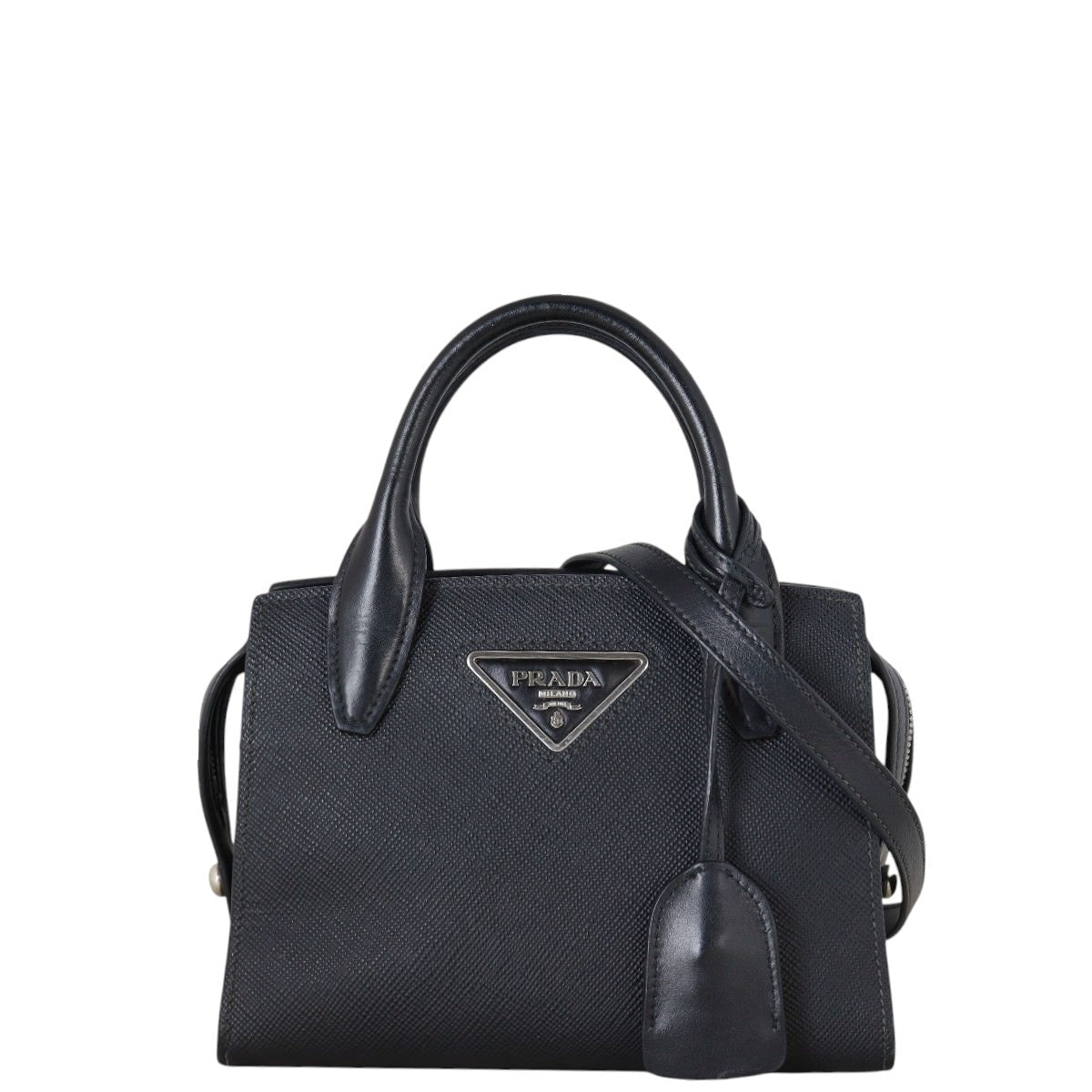 Prada Saffiano Cuir Kristen Bag Small Travel Bag