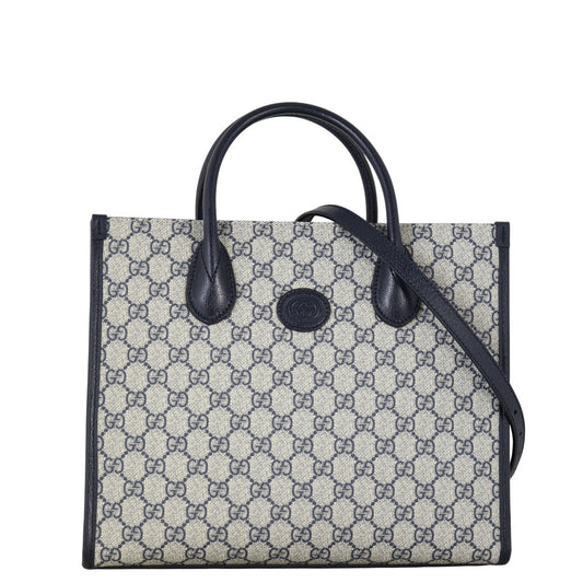 Gucci GG Supreme Interlocking G Tote Small