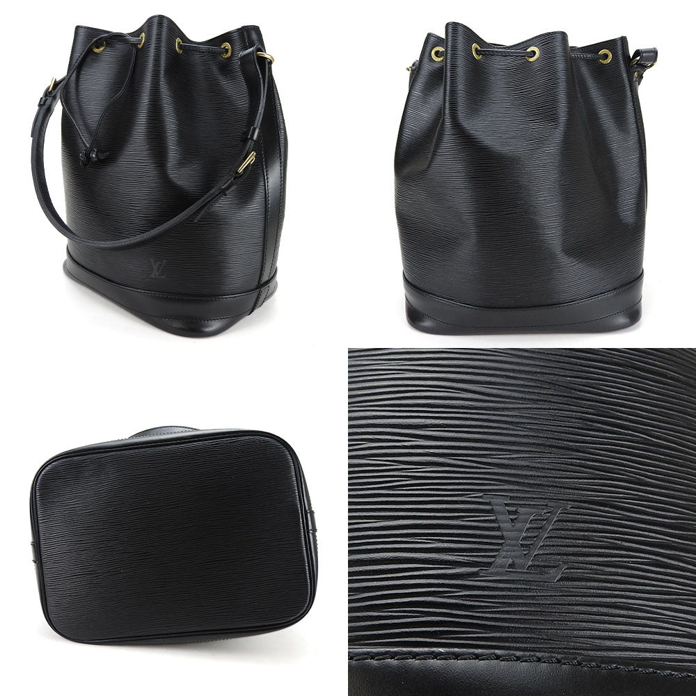 Louis Vuitton M59002 Epi Noe Leather Black Shoulder Bag