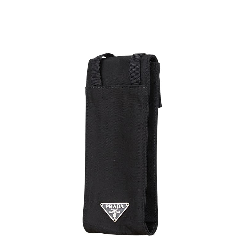 Prada Triangle Plate Shoulder Bag Nylon Logo Shoulder Bag 8