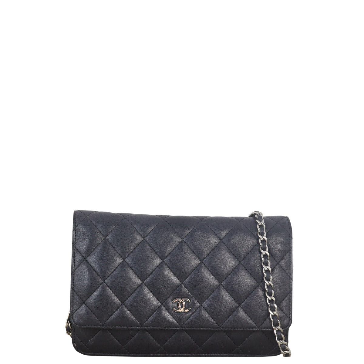 Chanel Classic Wallet on Handbag Quilted Black Crossbody Bag Chain 14072025