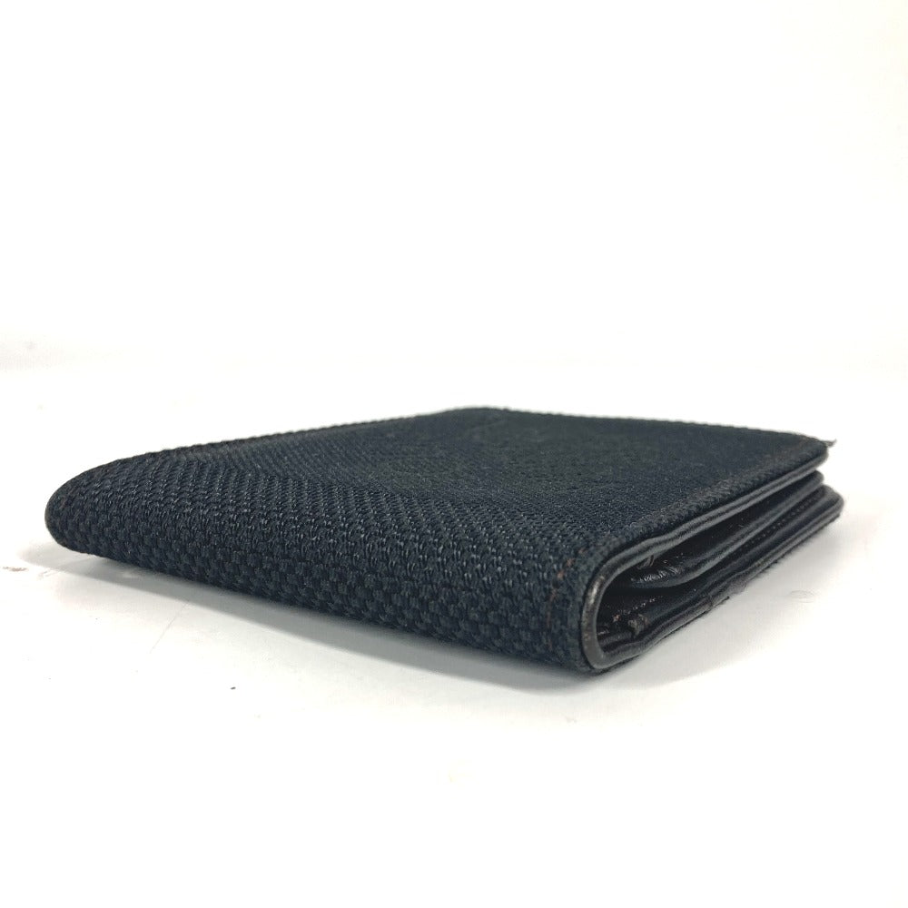 Louis Vuitton Folded M93548 Damier Jean Damier Canvas Black Wallet Case